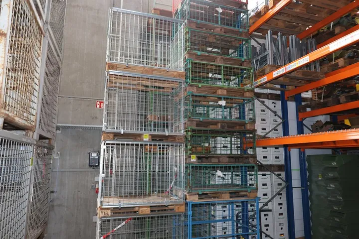 4 x Gitterbox ohne Inhalt